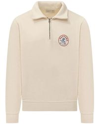 Bl'ker - Grafica24 Sweatshirt Mit Logo-Patch Und Kurzem Reißverschluss - Lyst