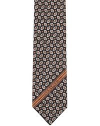 Versace - Printed Jacquard Silk Tie - Lyst