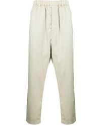 Lemaire - Straight-leg Cotton Trousers - Lyst