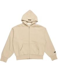 Fear Of God - Zip-Up Fleece Hoodie - Lyst
