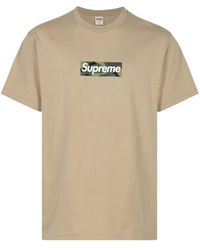Supreme - Box Logo Cotton T-Shirt - Lyst