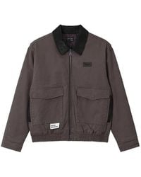 Izzue - Logo-Patch Zip-Up Jacket - Lyst