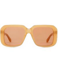 Jacques Marie Mage - Pat Square-Frame Sunglasses - Lyst