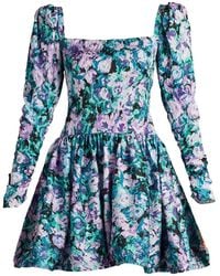 Tadashi Shoji - Harlym Floral Mini Dress - Lyst