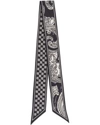 Balmain - Omkeerbare Sjaal Met Monogram - Lyst