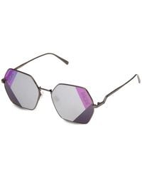MCM - Geometric-Frame Sunglasses - Lyst