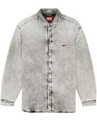 DIESEL - D-Flaim- Denim Overhemd - Lyst