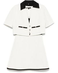 Maje - Tweed Dress And Jacket Set - Lyst