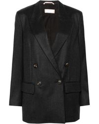 Peserico - Virgin Wool Blazer - Lyst