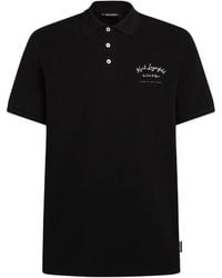 KARL LAGERFELD - Pique Polo Shirt - Lyst