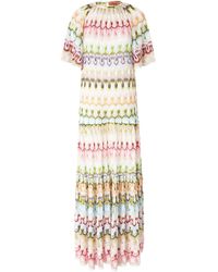 Missoni - Gebreide Maxi-Jurk - Lyst