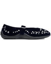 Ash - Mimosa Stud-Embellished Ballet Flats - Lyst
