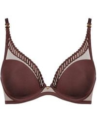 Aubade - Sujetador Triangular Sheer Emotion Bordado - Lyst