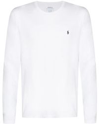 Polo Ralph Lauren - Logo-Embroidered Long-Sleeve T-Shirt - Lyst