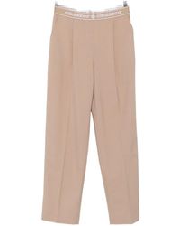 CASABLANCA - Logo-Waistband Trousers - Lyst