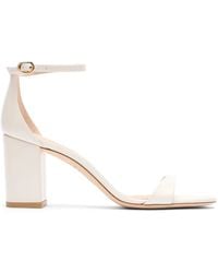 Stuart Weitzman - 75 Mm Nudist Ii Sandalen - Lyst