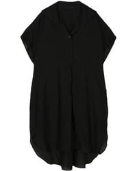 Forme D'expression - Linen Mini Shirt Dress - Lyst