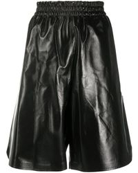 Bottega Veneta - Knee-length Leather Shorts - Lyst