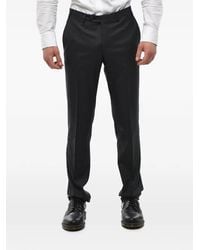 Corneliani - Academy Pressed-Crease Trousers - Lyst