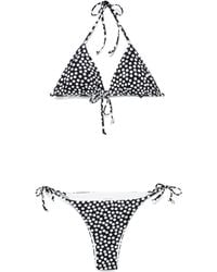 Fisico - Polka-Dot Bikini Set - Lyst