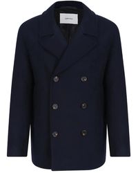 SELECTED - Double-Breasted Sky Captain Jacket - Lyst