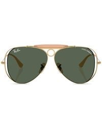 Ray-Ban - X Dolce & Gabbana Brow-Bar Pilot Sunglasses - Lyst