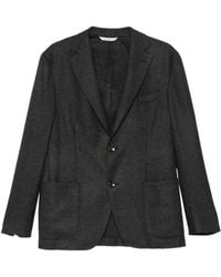 Agnona - Chaqueta Con Solapas De Muesca - Lyst