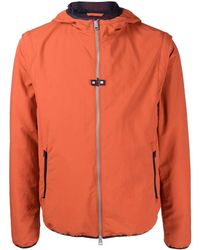 Herno - Two-Pocket Zip-Up Hooded Jacket - Lyst