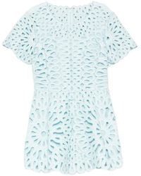 Jonathan Simkhai - Emrys Cut-Out Mini Dress - Lyst