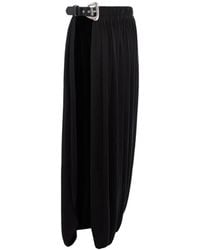 SEEN USERS - Belted Pleated Skirt - Lyst