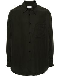 Lemaire - Double-Pocket Lyocell Shirt - Lyst