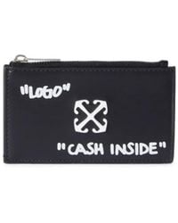 Off-White c/o Virgil Abloh - Porte-Cartes Jitney Quote - Lyst