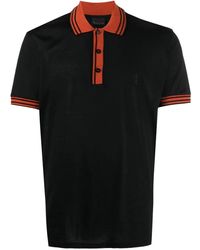 Billionaire - Logo-Embroidered Cotton Polo Shirt - Lyst