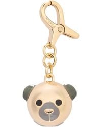 Furla - Breloque Ours En Émail Hashtag - Lyst