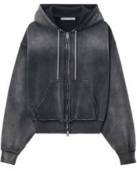 Alexander Wang - Sudadera con capucha y efecto de strass - Lyst