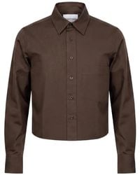 Closed - Camicia Crop - Lyst