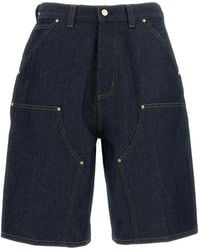 Carhartt - Og Aden Double Knee Shorts - Lyst