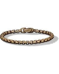 David Yurman - 18Kt Box Chain Bracelet (5Mm) - Lyst