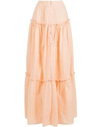Olympiah - Saia Tiered Maxi Skirt - Lyst