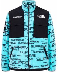 Supreme - X The North Face Fleece Jacket - Lyst