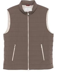 Brunello Cucinelli - Nylon Down Jacket - Lyst