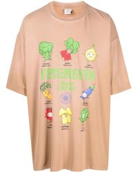 Vetements - Vegan Logo-Print Cotton T-Shirt - Lyst