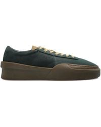 Lacoste - Aura Leren Sneakers - Lyst