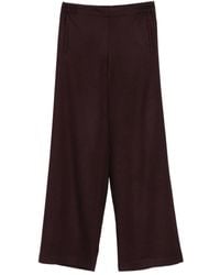 Niu - Pantaloni A Palazzo Con Vita Elasticizzata - Lyst