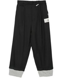 Maison Mihara Yasuhiro - Logo-Patch Pockte Trousers - Lyst