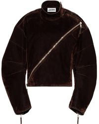 Jean Paul Gaultier - Giacca Con Zip - Lyst