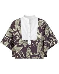 Psophia - Chemise À Fleurs - Lyst