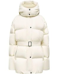 12 STOREEZ - Belted Down Puffer Jacket - Lyst