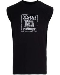 44 Label Group - Printed Sleeveless Tank Top - Lyst