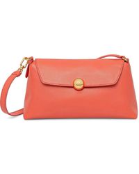 Furla - Sac Porté Épaule En Cuir À Plaque Logo - Lyst